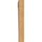 Ekena Millwork Funston Block Smooth Bracket, Western Red Cedar, 5 1/2"W x 36"D x 42"H BKT06X36X42FST05SWR - alternate 3